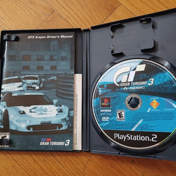 Gran Turismo 3 A-spec PS2 PlayStaton 2 Video Game - Picture 2 of 4
